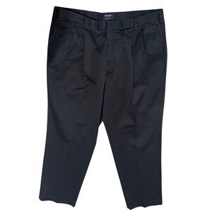 Dockers Men's Classic Fit Chino Dress Pant Black Size 40 (READ INSEAM) 29"